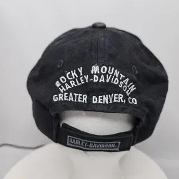 HARLEY DAVIDSON Hat Cap Strap-Back OS - Picture 6 of 8